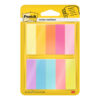 segnapagina post-it 670-10ab-eu 500fg in 10colori index 12,7x44mm in carta