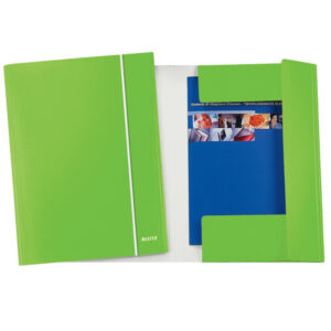 cartellina c/elastico wow verde lime 25x35cm