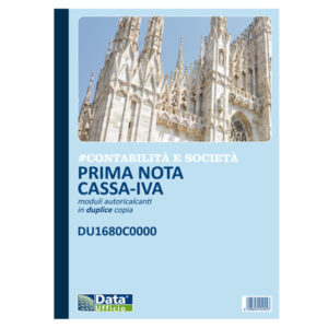 blocco prima nota cassa/iva 50/50copie autor. 29,7x21,5cm du1680c0000