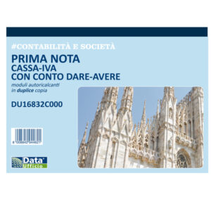 blocco prima nota cassa/iva c/conto dare-avere 50/50copie autor. du16832c000