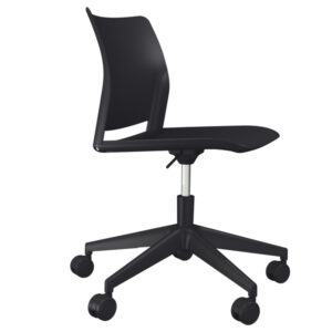 seduta home/office alpha apgn nero senza braccioli