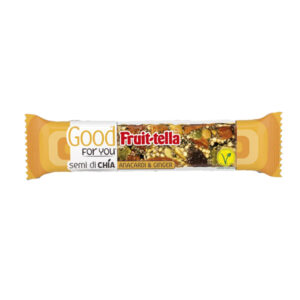 barretta di frutta secca anacardi e ginger 36gr good for you fruitella