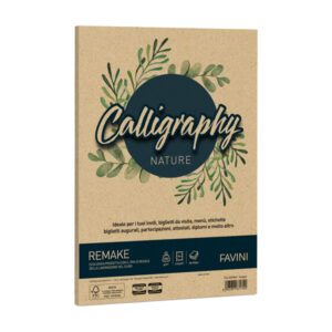 carta calligraphy nature remake a4 50fg 250gr spiaggia favini