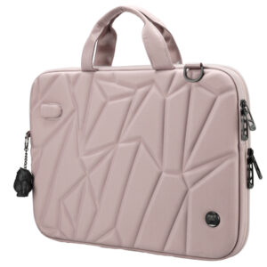 borsa porta notebook 16' vacallo rosa cipria swiss