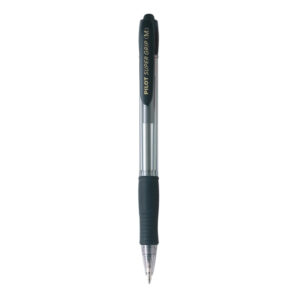 penna sfera scatto super grip nero medio 1.0mm pilot