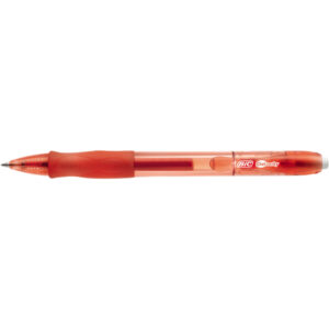 scatola 12 penna sfera scatto gelocity 0,7mm rosso bic