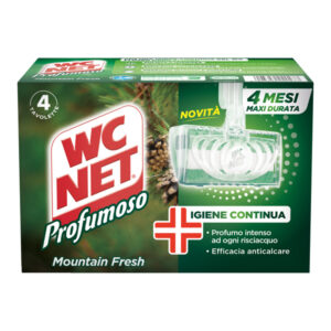 wc net tavoletta profumoso montain fresh (4x34gr