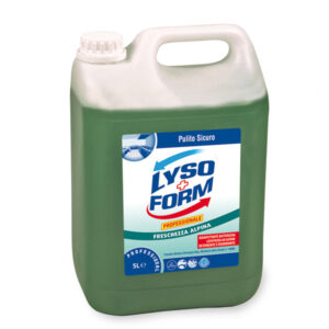 detergente pavimenti disinfettante lysoform 5 litri freschezza alpina