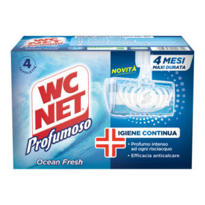 wc net tavoletta profumoso ocean fresh (4x34gr