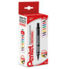 astuccio marcatore pentel pen n50 8 col.assortiti p.tonda