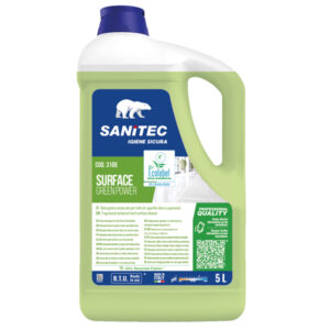 detergente pavimenti tanica 5lt green power sanitec