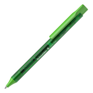 penna gel a scatto fave punta 0.7mm verde schneider