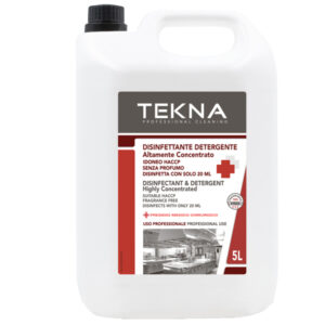 disinfettante detergente per superfici super concentrato 5lt tekna