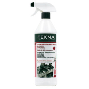 disinfettante detergente alcolico senza profumo 1lt tekna