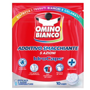 10 idrocaps omino bianco additivo totale 5 in 1