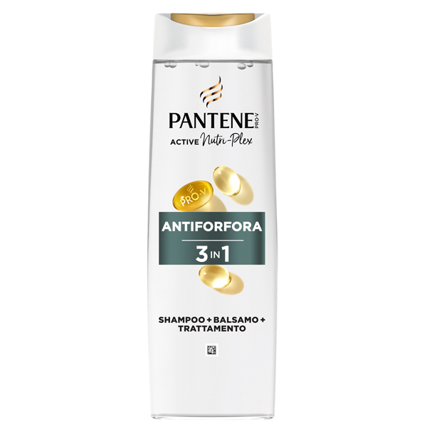 pantene shampoo 3in1 linea antiforfora 250ml