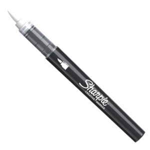 marcatore acrilico creative marker punta pennello bianco sharpie