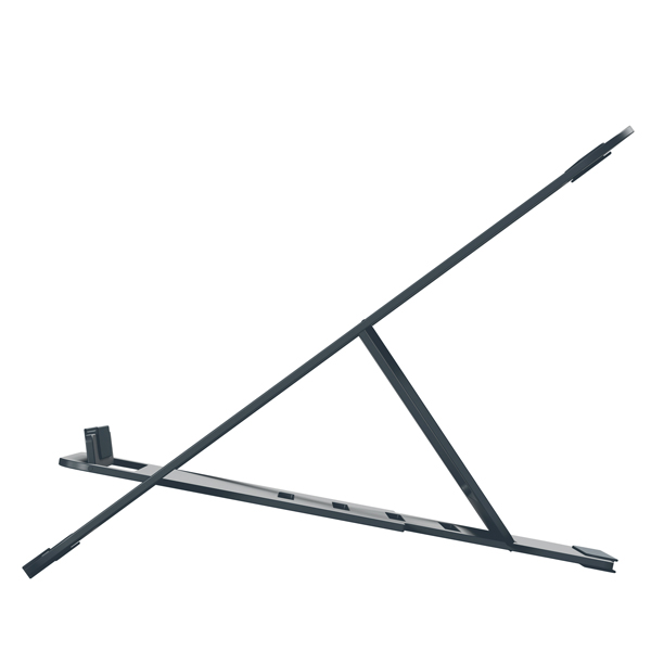 supporto per laptop regolabile ultrapiatto in alluminio - leitz