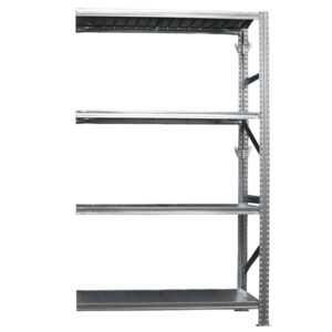 kit estensione per scaffale industriale in acciaio 120x50cm h200cm tecnotelai