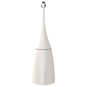 portascopino da terra ecolored 12 x 12 x 48cm adamello white mar plast