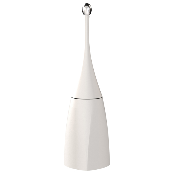 portascopino da terra ecolored 12 x 12 x 48cm adamello white mar plast