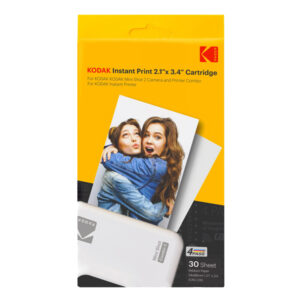 kodak cartuccia film per mini shot 2 retro 2.1x 3.4 30pz