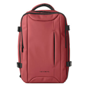 zaino cabin bag drop2go gomma antipioggia dim. 25x20x40cm bordeaux intempo