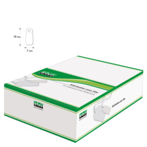 scatola 1000 etichette con filo a383 (7x19mm