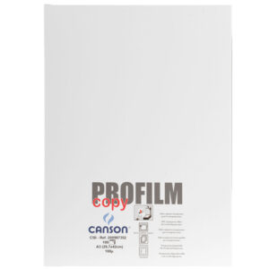 lucidi c50 a3 100fg profilmcopy fotocopie b/n s/retrofoglio canson