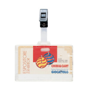 portanome 9x6cm con clip in plastica 388 favorit