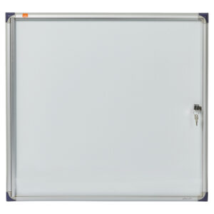 bacheca per interni pacific 6xa4 orizzontale in met.fondo extrapiatto bianco