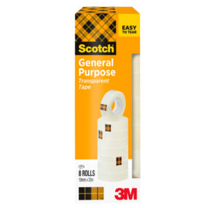 torre 8 rt nastro adesivo scotch 508 19mmx33m in ppl