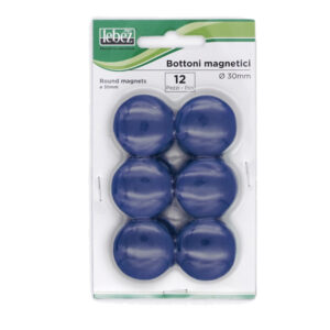 blister 12 magneti mr-30 blu diam.30mm