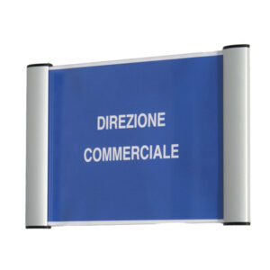 porta targa a5 - 15x21cm appendibile wall sign