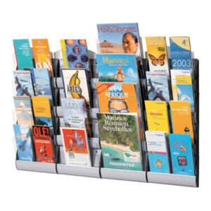espositore da parete a 4 tasche a5 maxi system