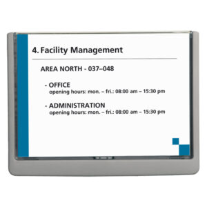 targa fuori porta click sign 210x149mm (a5 durable