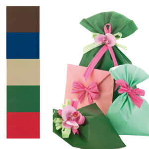 100 buste regalo in ppl mat a everyday classic 20x35cm 5 colori assortiti