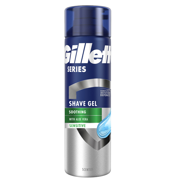 gillette series gel pelli sensibili 75ml (da viaggio