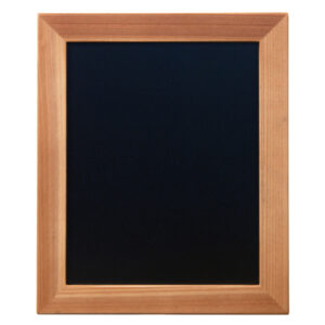 lavagna nera teak 20x24cm woody securit