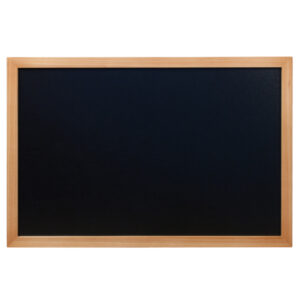 lavagna nera teak 40x60cm woody securit