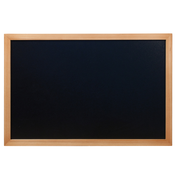 lavagna nera teak 40x60cm woody securit