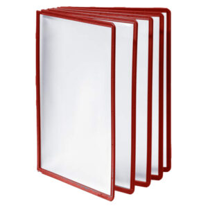 pack 5 pannelli sherpa rosso x leggii vario durable