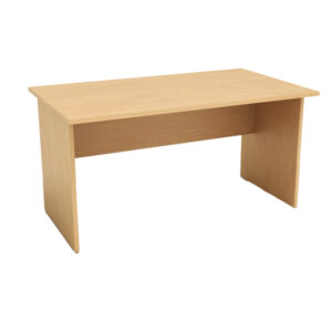 scrivania lineare 140x80cm faggio - easy