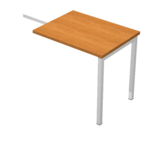 allungo reversibile dx/sx 80x60cm noce chiaro per scrivanie easy plus