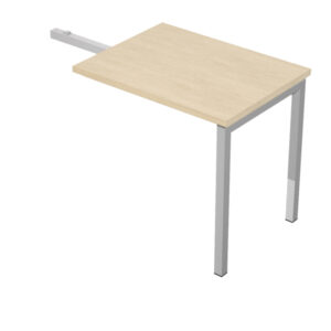 allungo reversibile dx/sx 80x60cm faggio per scrivanie easy plus