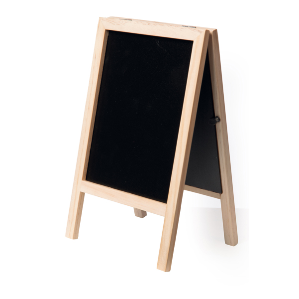 mini lavagna sandwich faggio 25x15,2cm securit