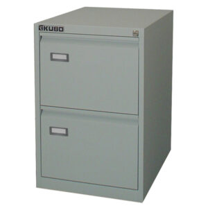 classificatore kubo 2 cassetti per cart. sospese grigio h 70cm