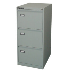 classificatore kubo 3 cassetti per cart. sospese grigio h 101cm