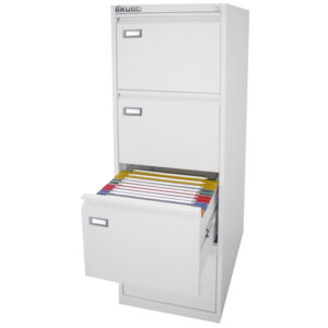 classificatore kubo 4 cassetti per cart. sospese bianco h 132cm