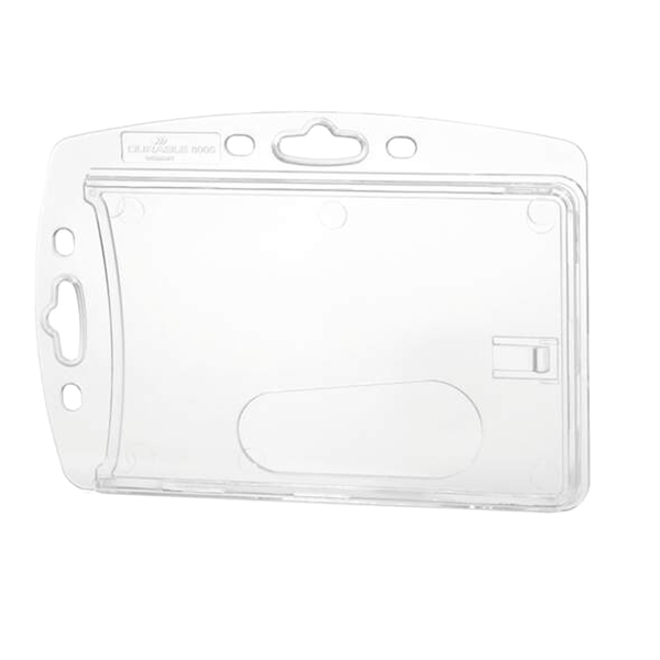 conf. 10 portabadge rigido 5,4x8,7cm 8905-19 durable